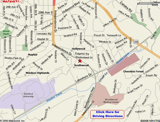 Birmingham Map